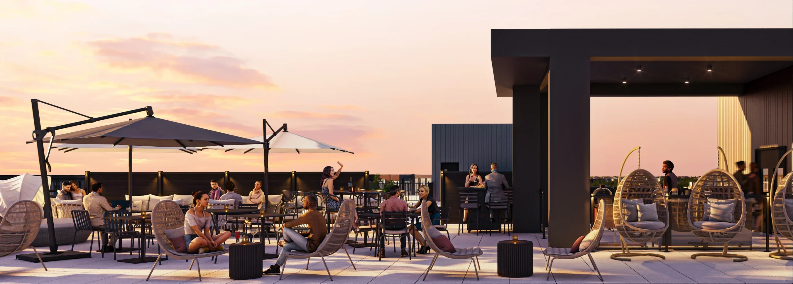 Shared terrace